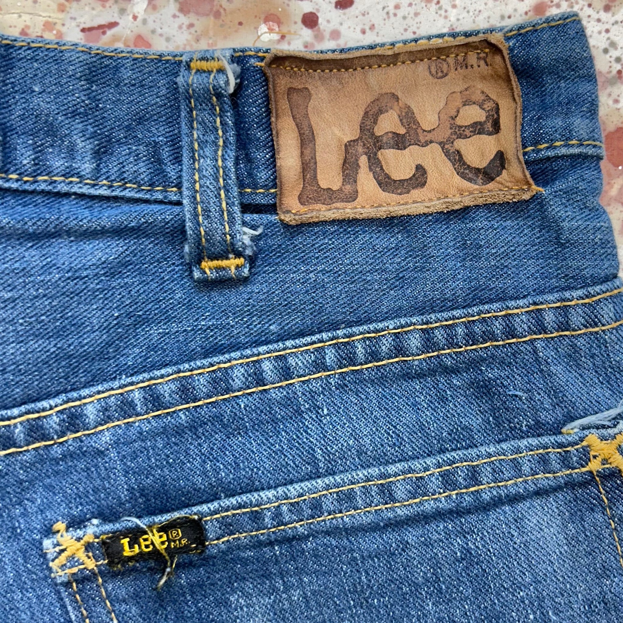 Vintage 80's Lee Rider Cutoff Shorts (JYJ0524-252)