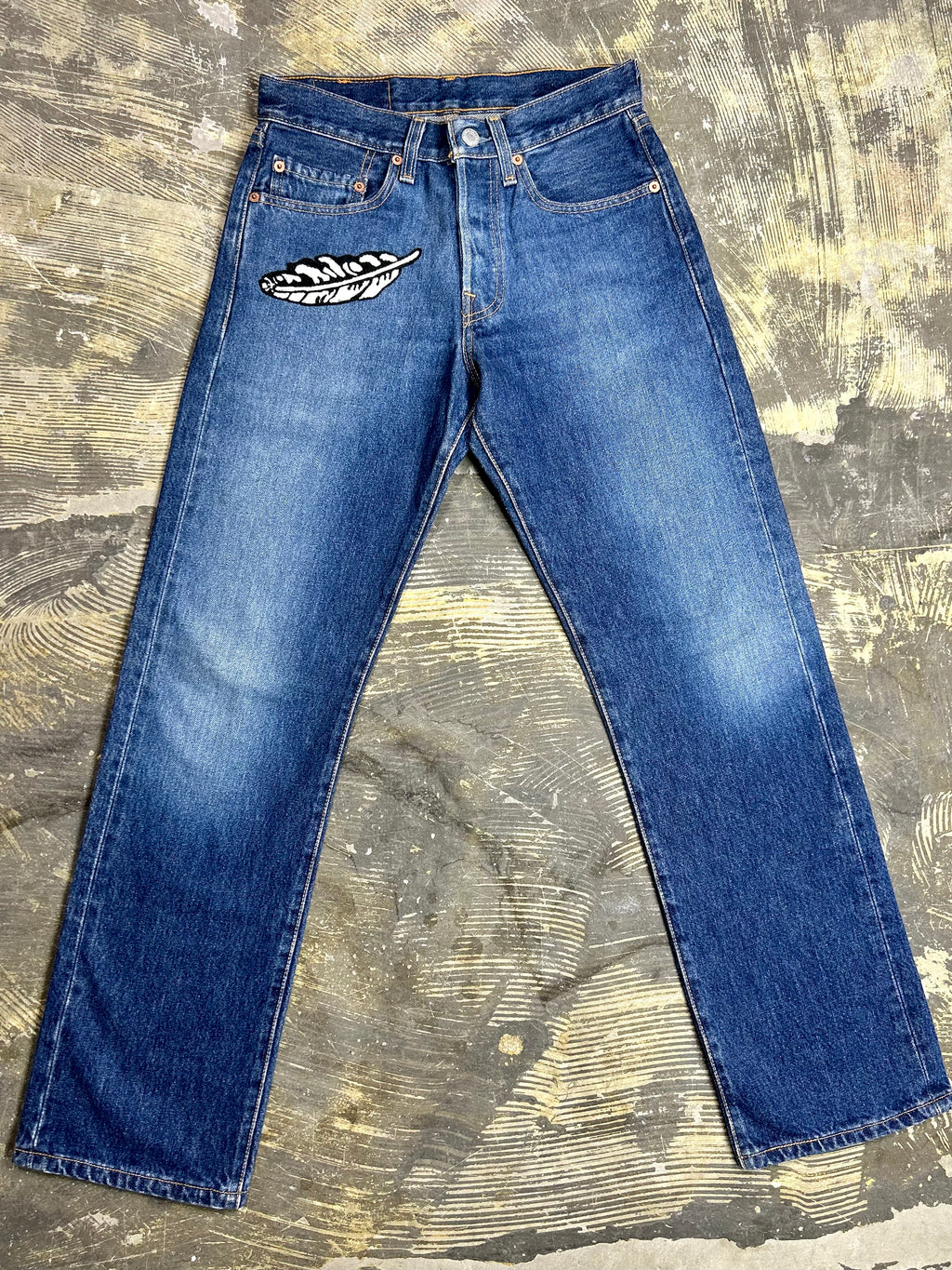 Vintage Junkyard Jeans Customized Levi 501’s (JYJ0923-027)