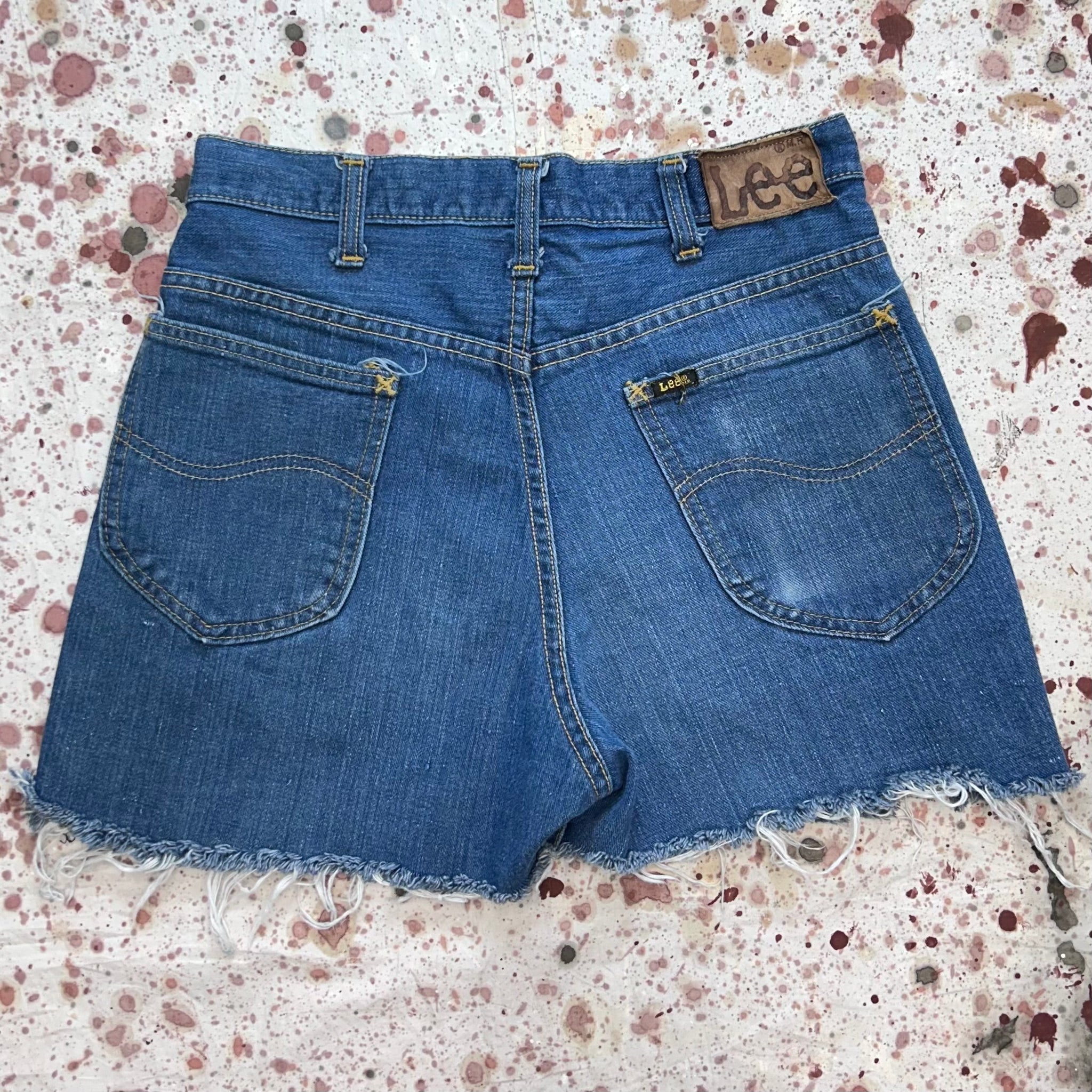 Vintage 80's Lee Rider Cutoff Shorts (JYJ0524-252)