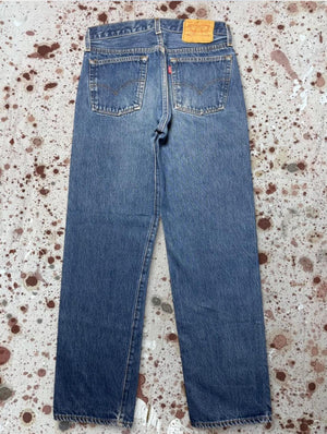 Vintage USA Levi 501 Redline Denim Jeans (JYJ-141025)