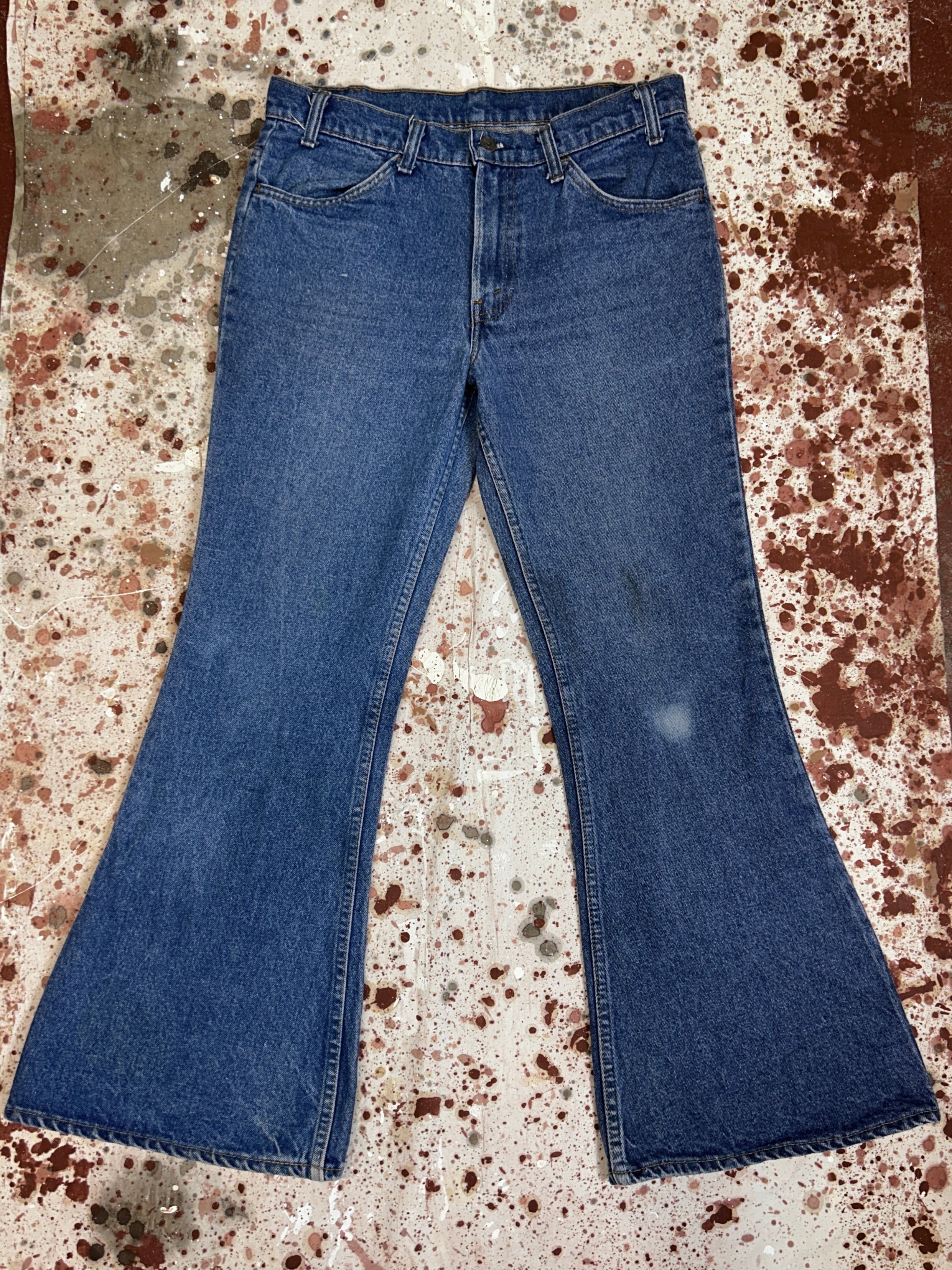 Levis 684 Jeans Talon 42 Zipper Bell Bottom Flare 32 x 31