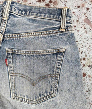 Vintage USA Levi 501 Redline Big “E” Denim Jeans (JYJ-341025)
