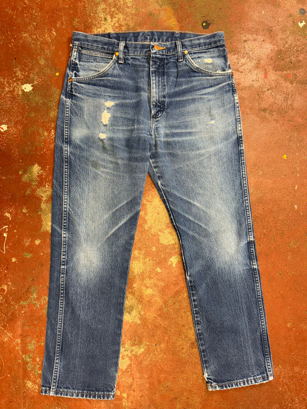 Vintage USA Wrangler Super Wash Denim Jeans (JYJ0324-121)