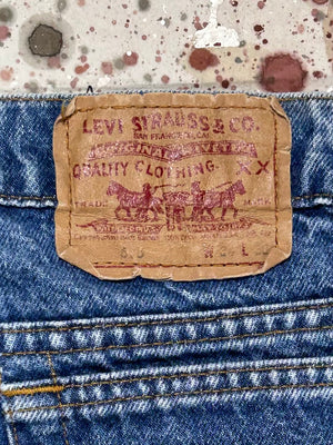 Vintage USA Levi 505 Transitional Tag Superwash Denim Jeans (JYJ0425-443)