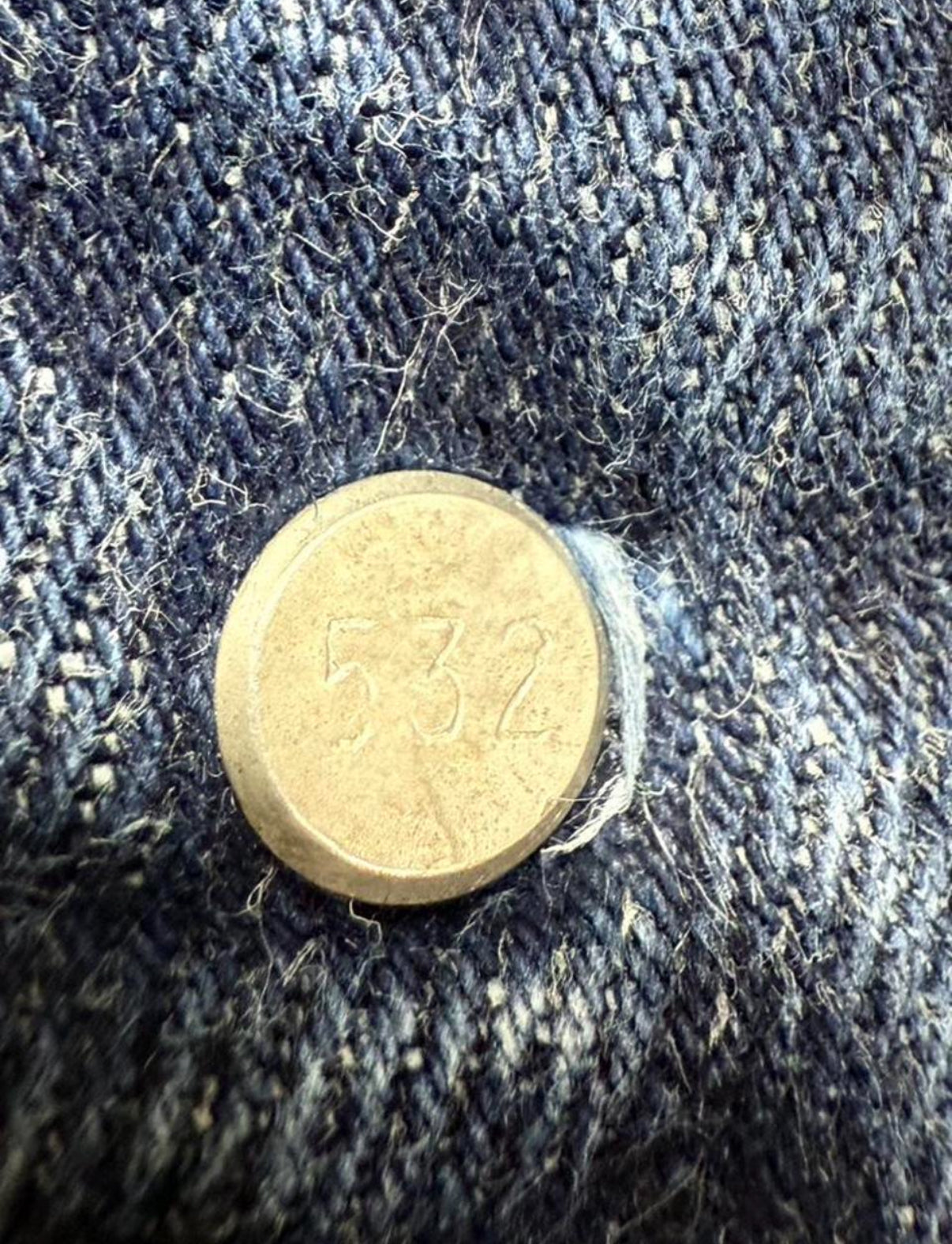 Vintage USA Levi 501 USA Galaxy Wash Denim Jeans (JYJ-091225)