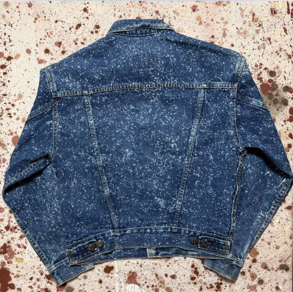 Rare Vintage 1980’s Levi “Galactic” 4 Pocket Denim Jacket (JYJ-101225)