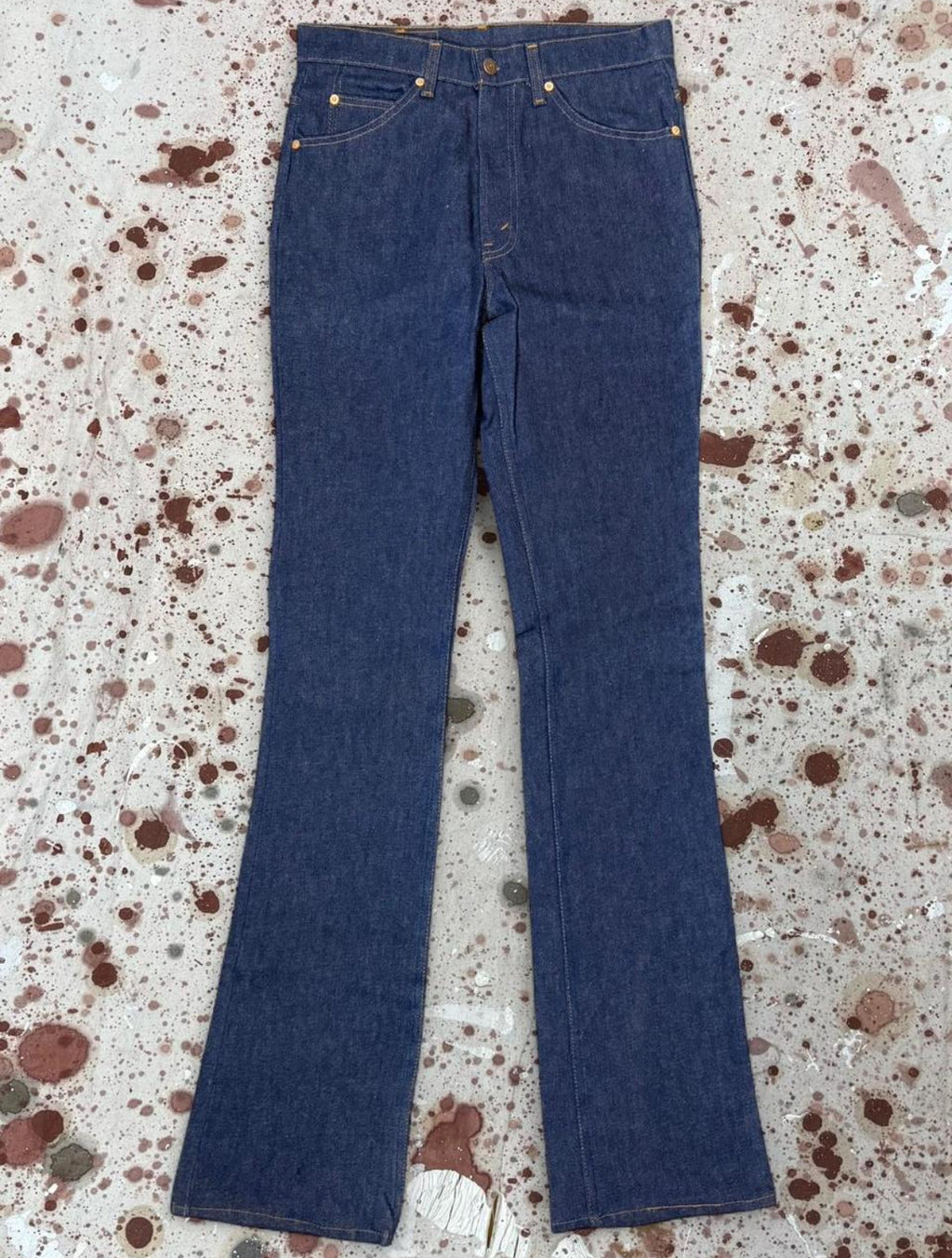 Vintage USA 1981 Levi 517 Deadstock Dark Wash Denim Jeans with Flashers (JYJ0425-457)