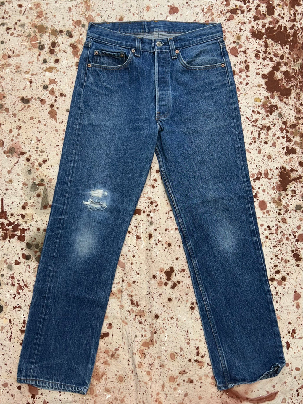 Vintage USA Levi's 501 Premium Wash Denim Jeans (JYJ0924-304)