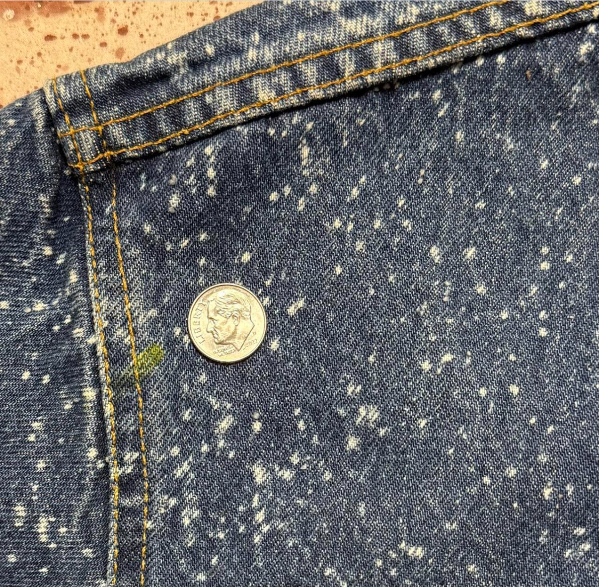 Rare Vintage 1980’s Levi “Galactic” 4 Pocket Denim Jacket (JYJ-101225)