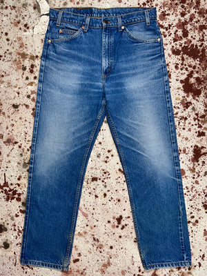 Vintage USA Levi 505 Orange Tab Superwash Denim Jeans (JYJ0425-444)