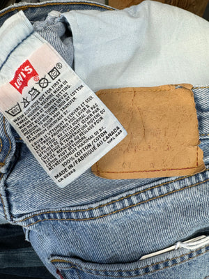 Vintage  Levi's 501 Light Wash Denim Jeans (JYJ0124-064)