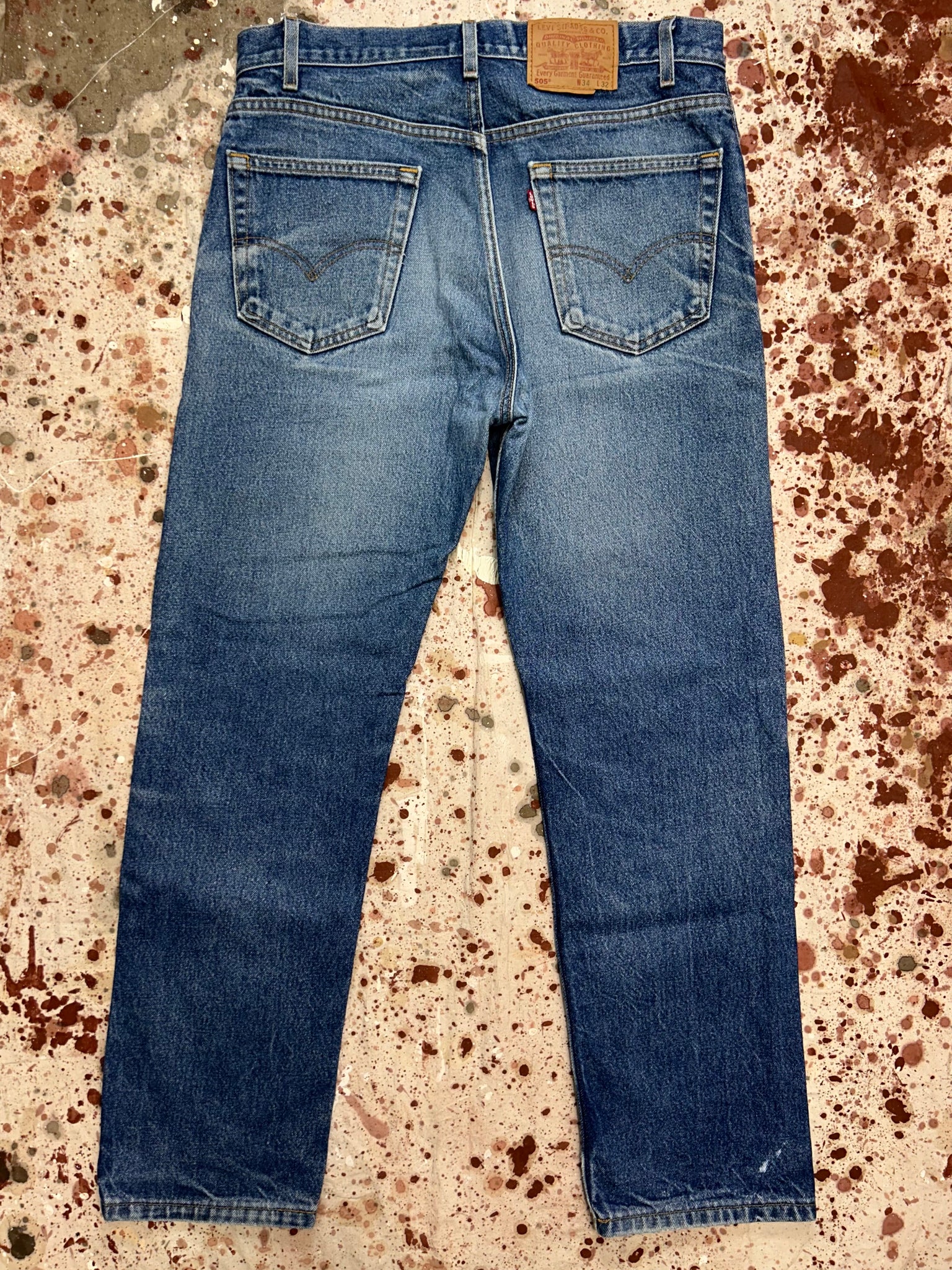 Vintage USA Levi's 505 Superwash Denim Jeans (JYJ0924-267)