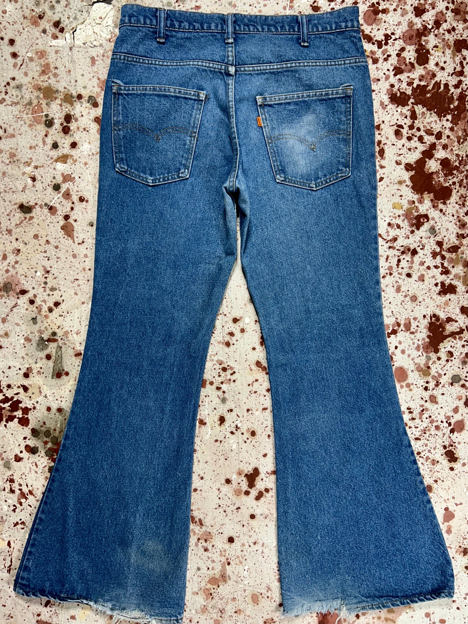 Vintage USA Levi's 684 Orange Tab Bell Bottoms (JYJ0324-144)