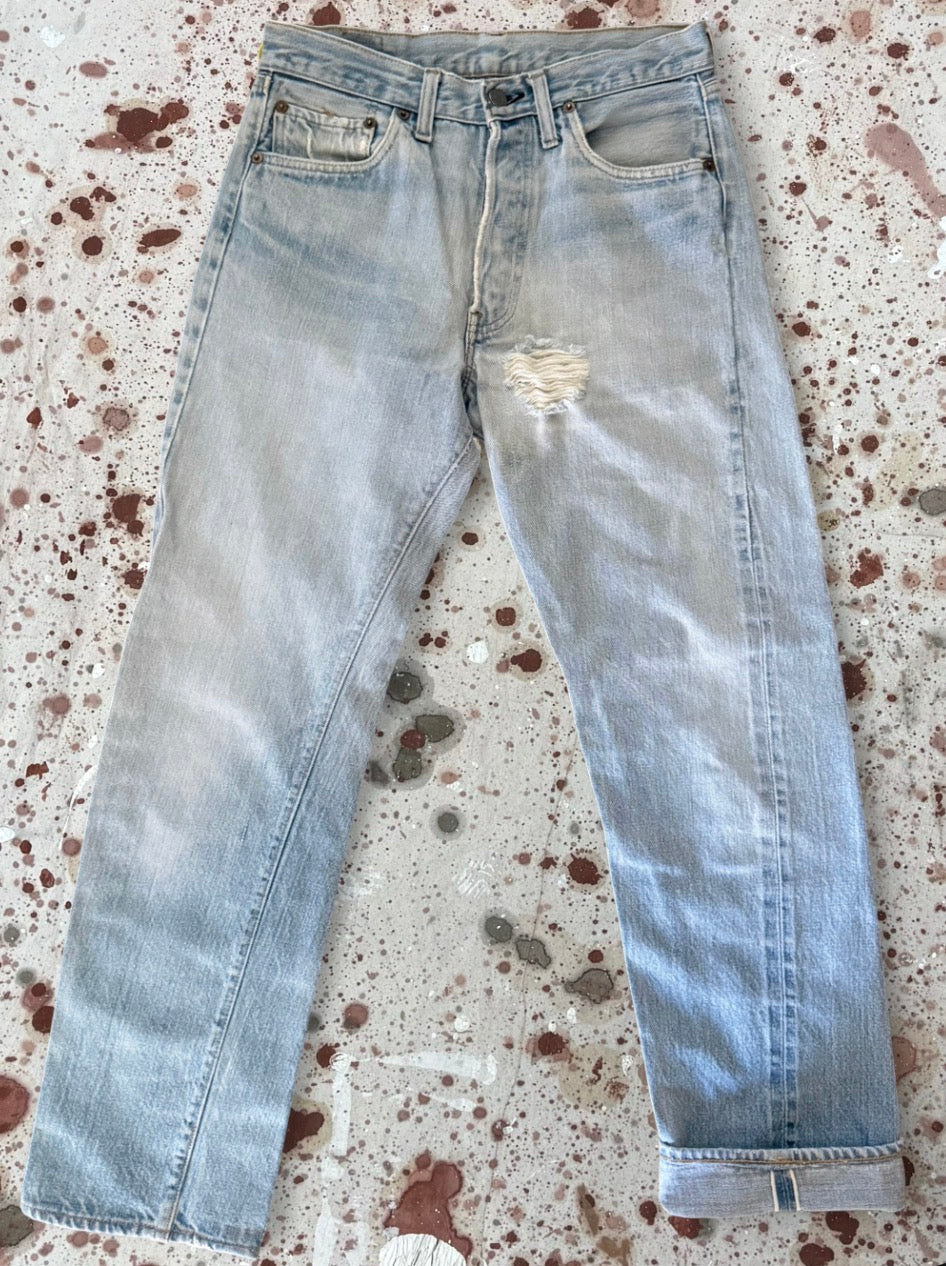 Vintage USA Levi 501 Single Stich Redline Premium Wash Jeans