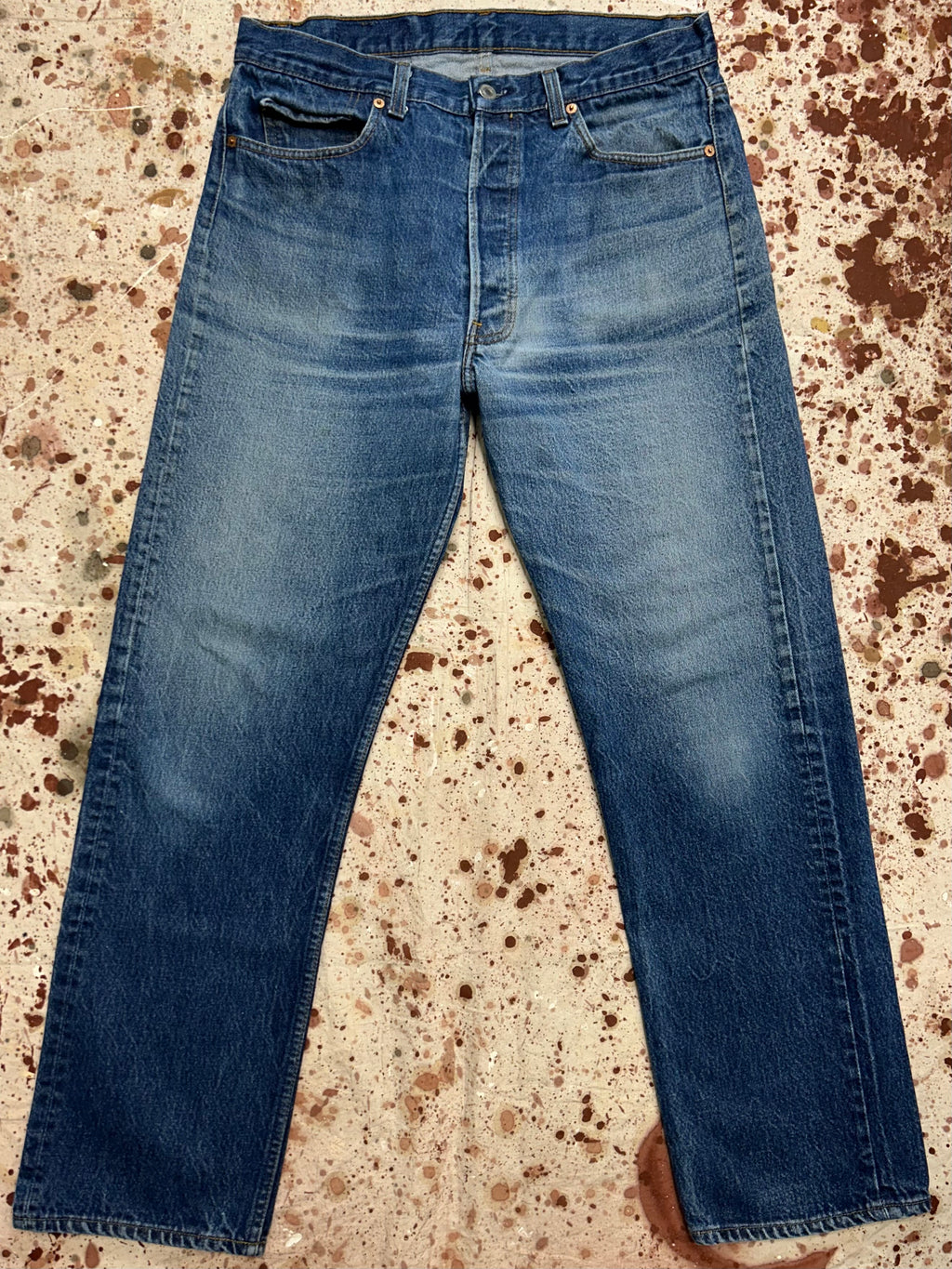 Vintage USA Levi's 501 Transitional Superwash Denim Jeans (JYJ1024-329)