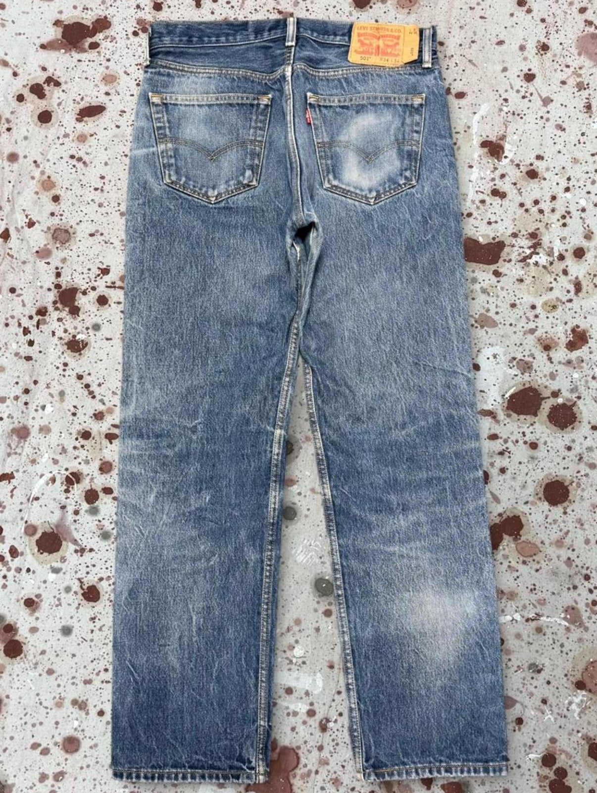 Vintage Levi 501 Super Wash Denim Jeans (JYJ-041125)