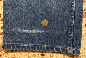 Vintage USA 1970’s Lee Lady Rider Talon Zipper Superwash Denim Jeans (JYJ0324-110)
