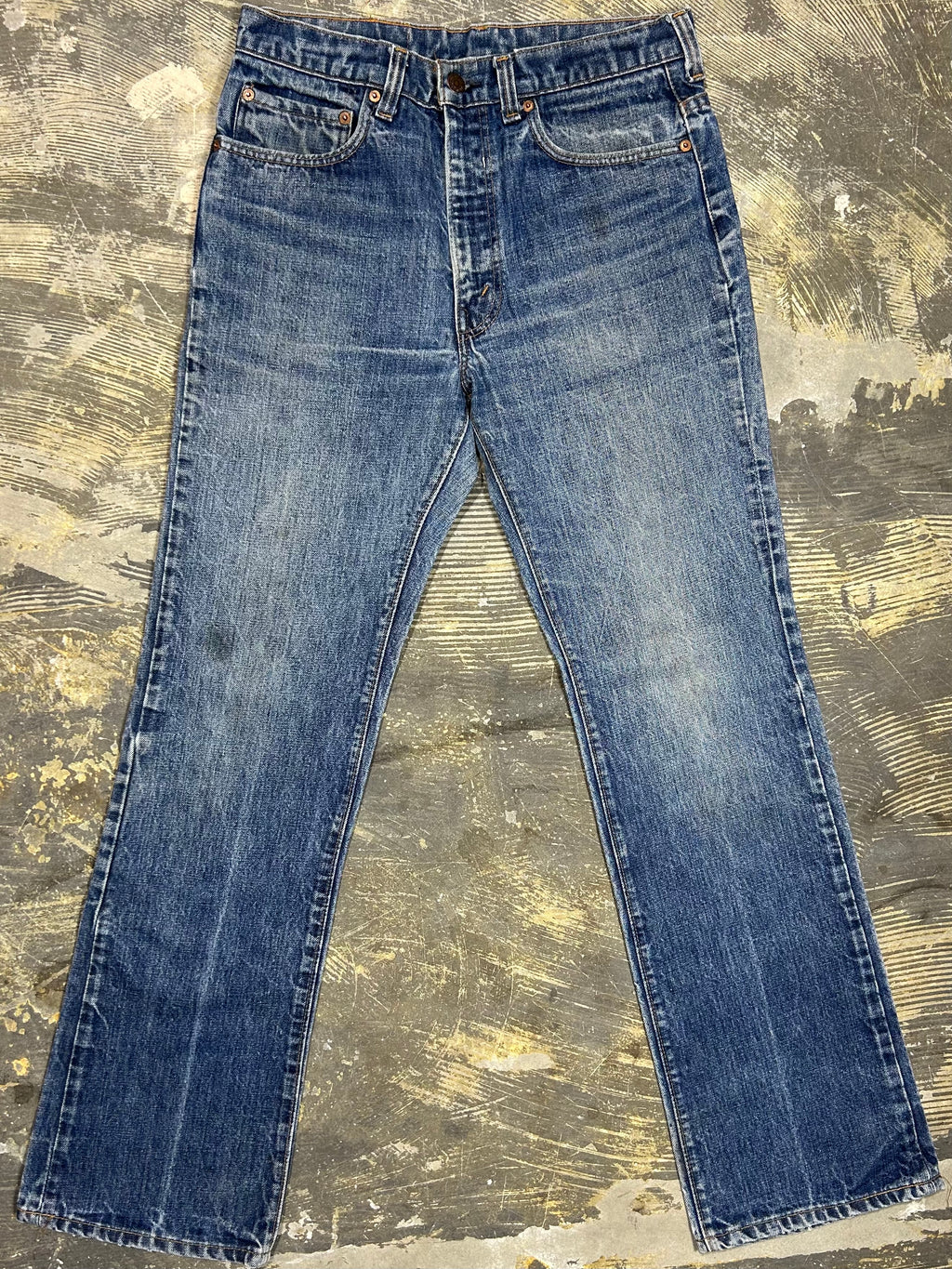 Vintage USA Transitional Levi 517 Premium Wash Jeans (JYJ0124-025)