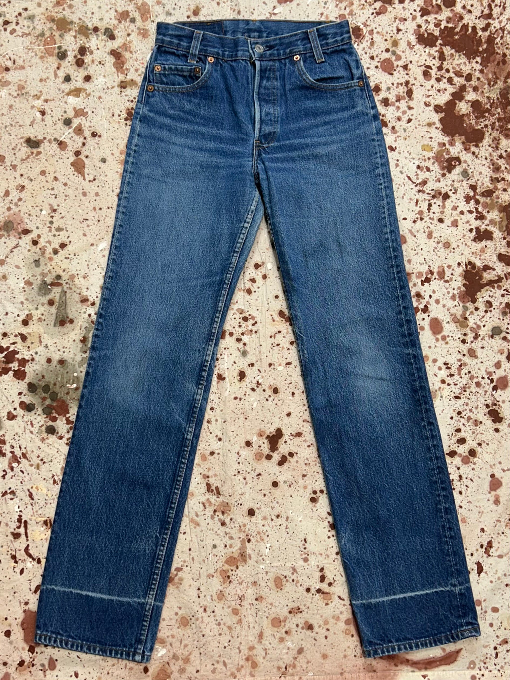 Vintage Levi's 701 Student Fit Superwash Denim Jeans (JYJ0924-291)