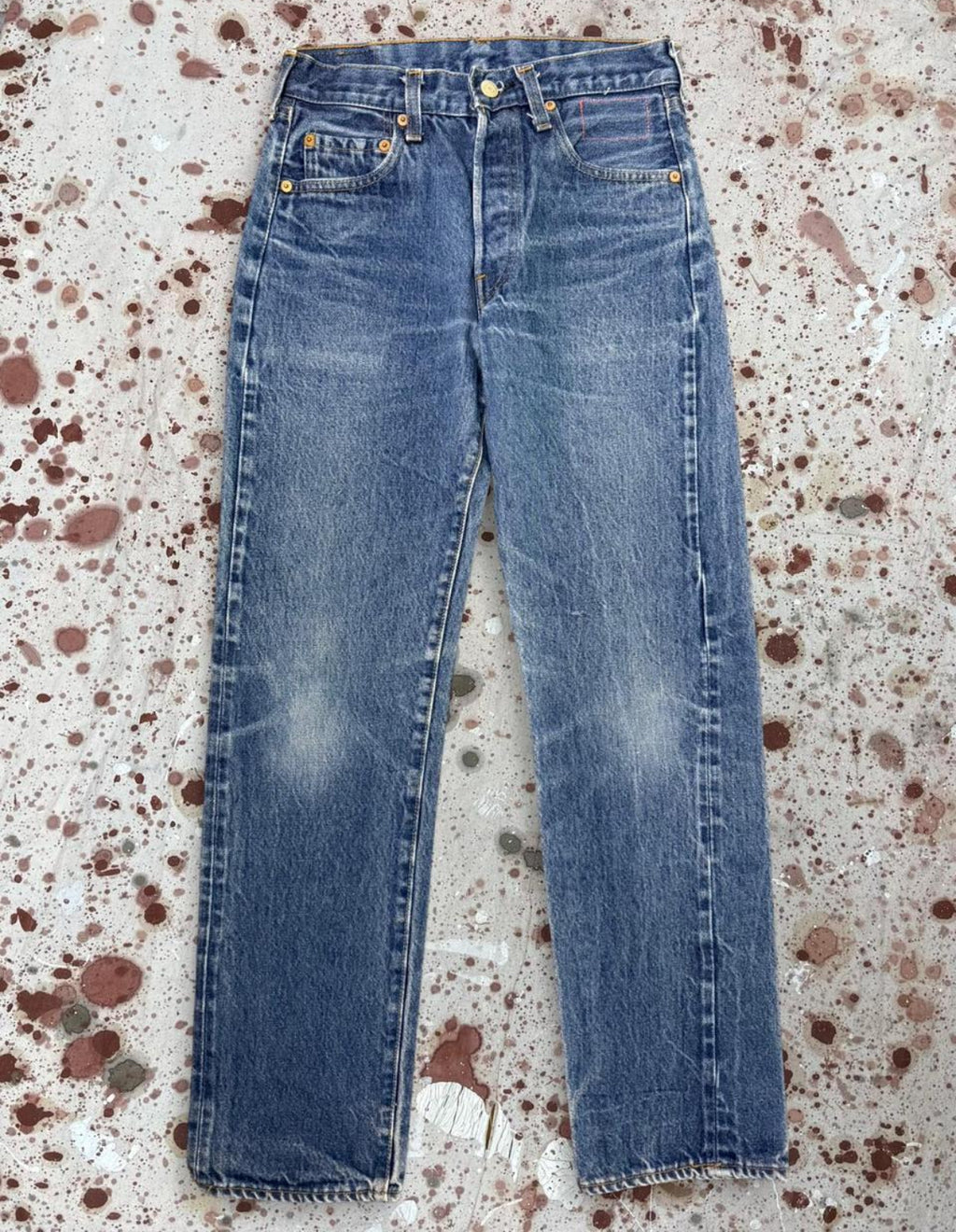 Vintage USA Levi's 501 Redline Super-Wash Denim Jeans (JYJ-221025)