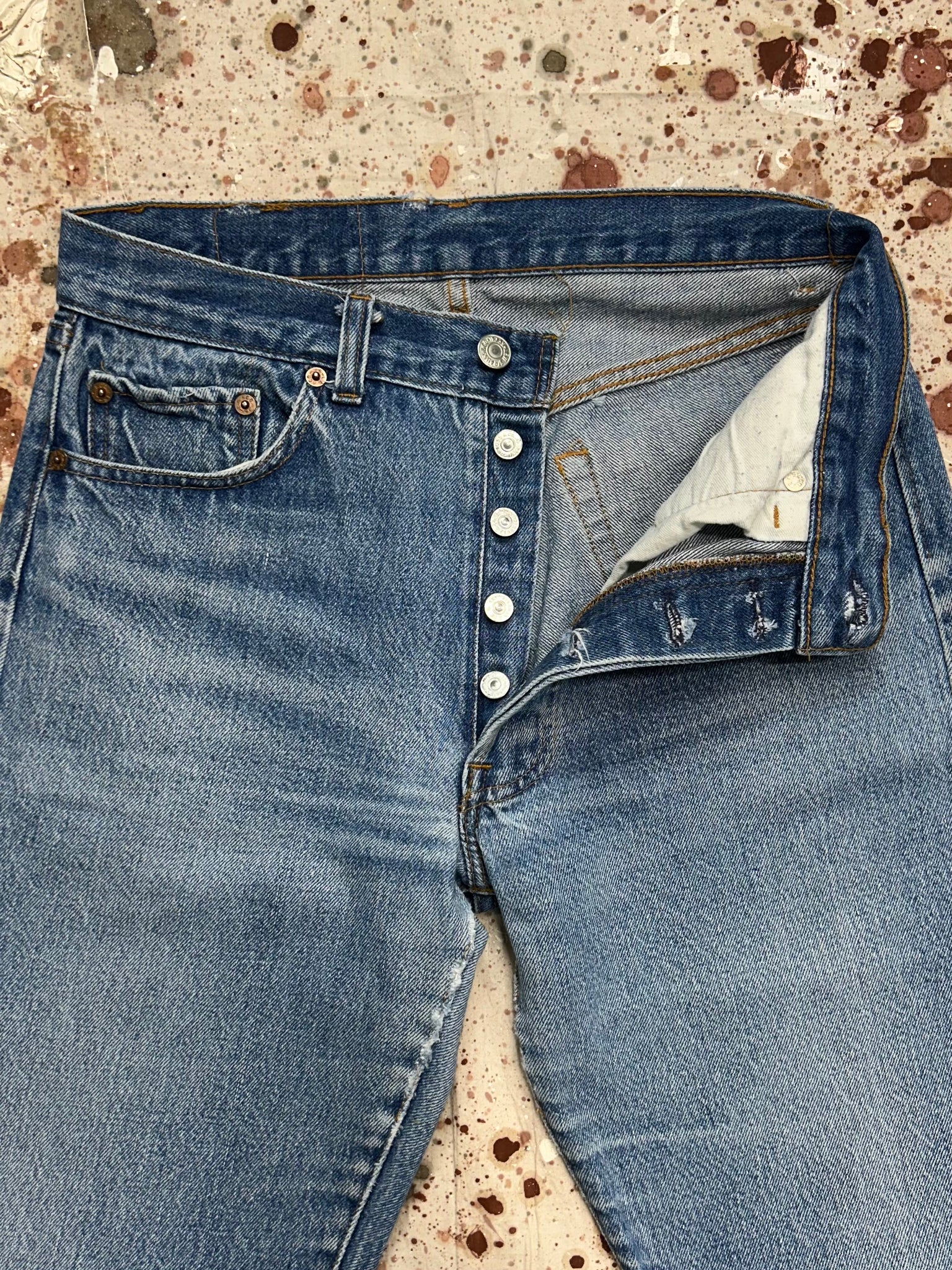 Vintage USA Levi's 501 Superwash Denim Jeans (JYJ0924-310)