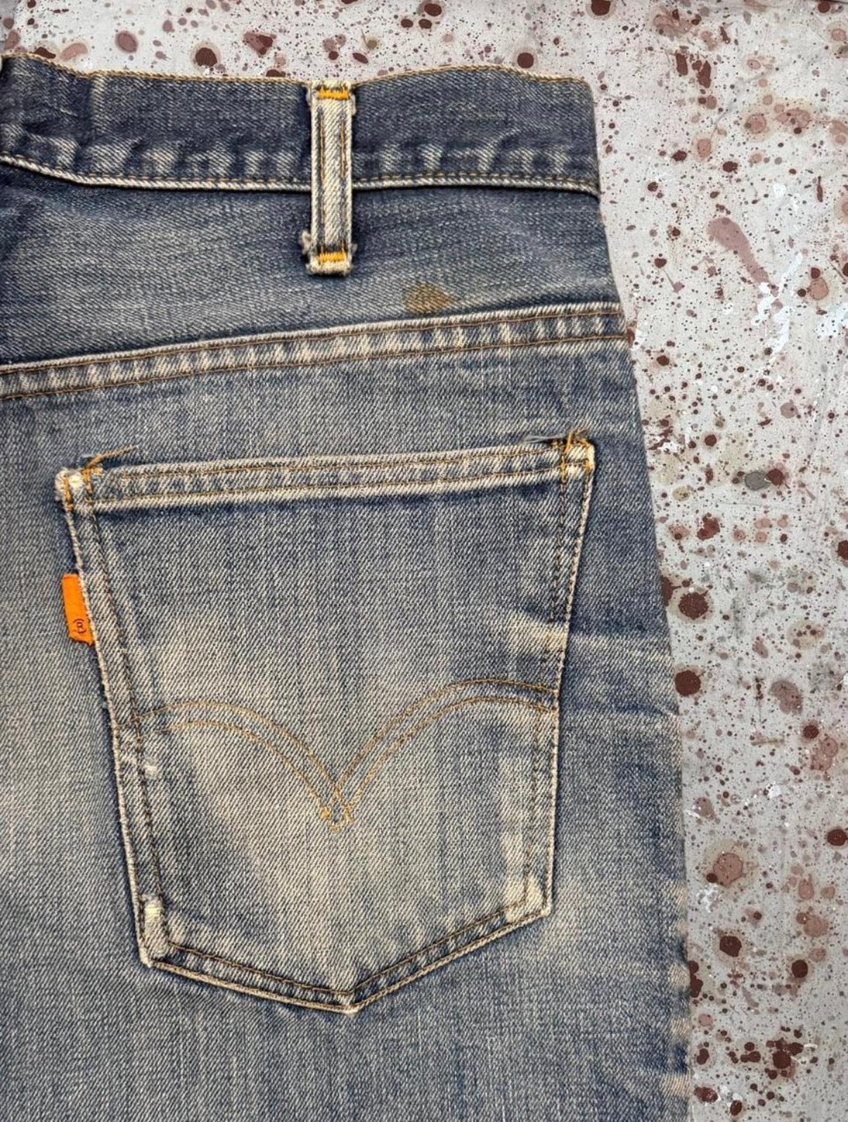 Vintage 1970s Levi 646 Super Wash Bell Bottom w/ talon 42 zipper