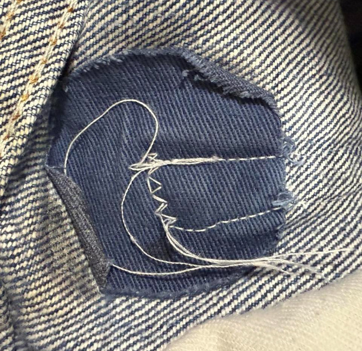 Vintage USA Levi 505 Super Wash Transitional Tag Denim Jeans (JYJ-331025)