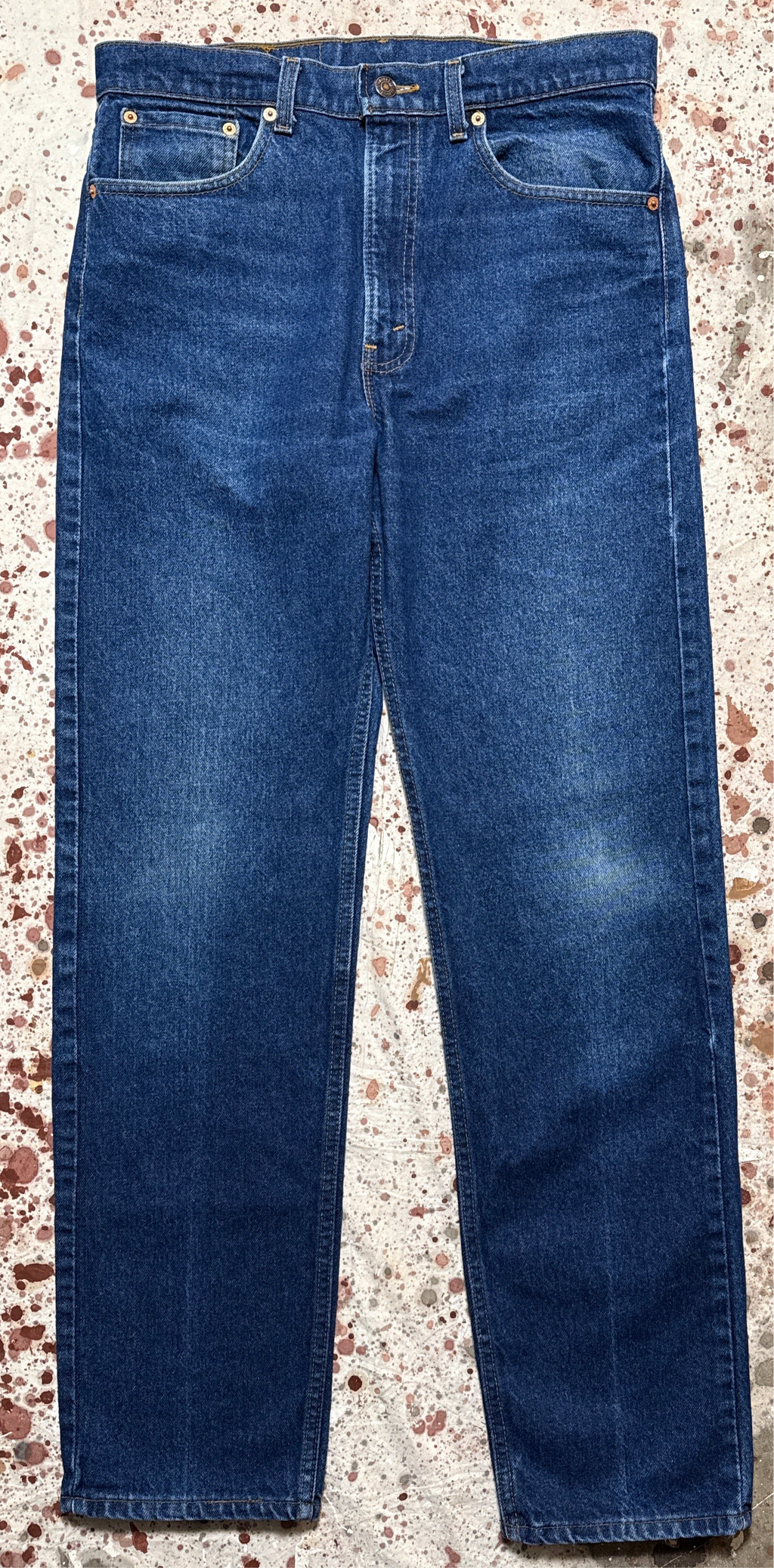 Vintage USA made Levi’s 505, Dark Wash, Denim Jeans (JYJ0625-470)