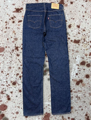 Vintage USA Levi 501 Redline Selvedge Denim Dark One-Wash Jeans