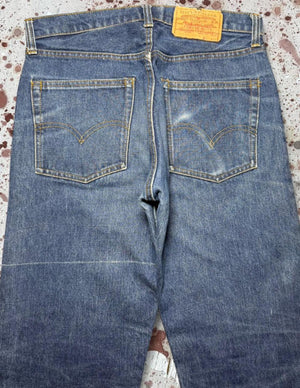 Vintage USA Levi’s 505 Single Stitch Super Wash Denim Jeans (JYJ-301025)