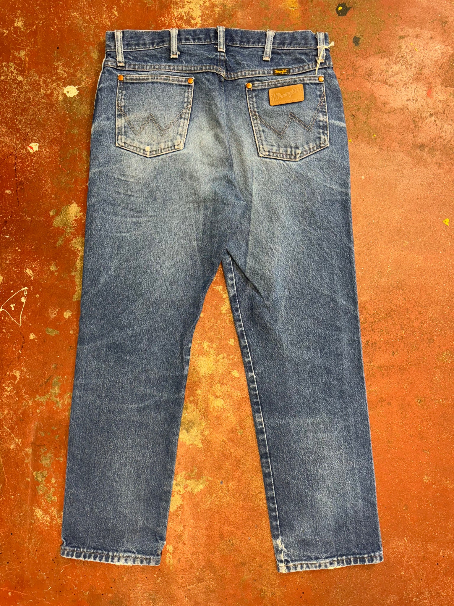 Vintage USA Wrangler Super Wash Denim Jeans (JYJ0324-121)