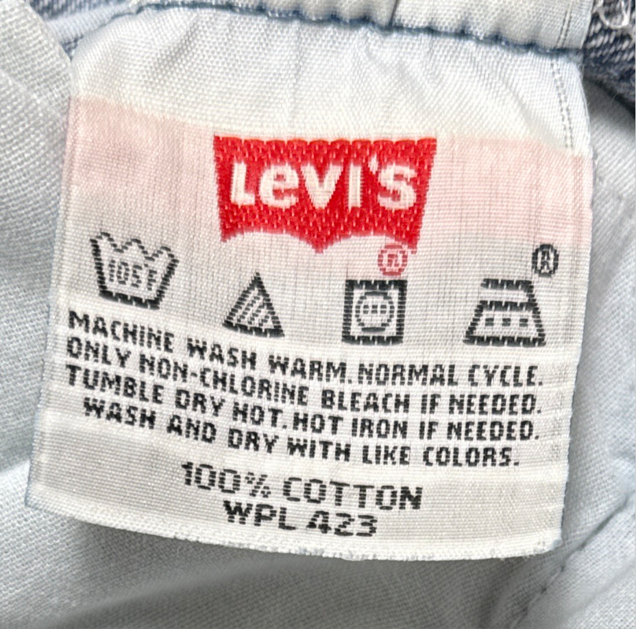 Vintage USA made Levis 501, Premium Wash, Denim Jeans (JYJ-05825)