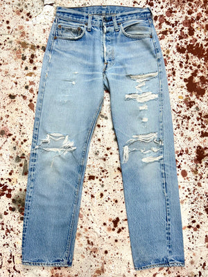 Vintage USA Levi 501 Redline Premium Wash Jeans (JYJ0124-022)