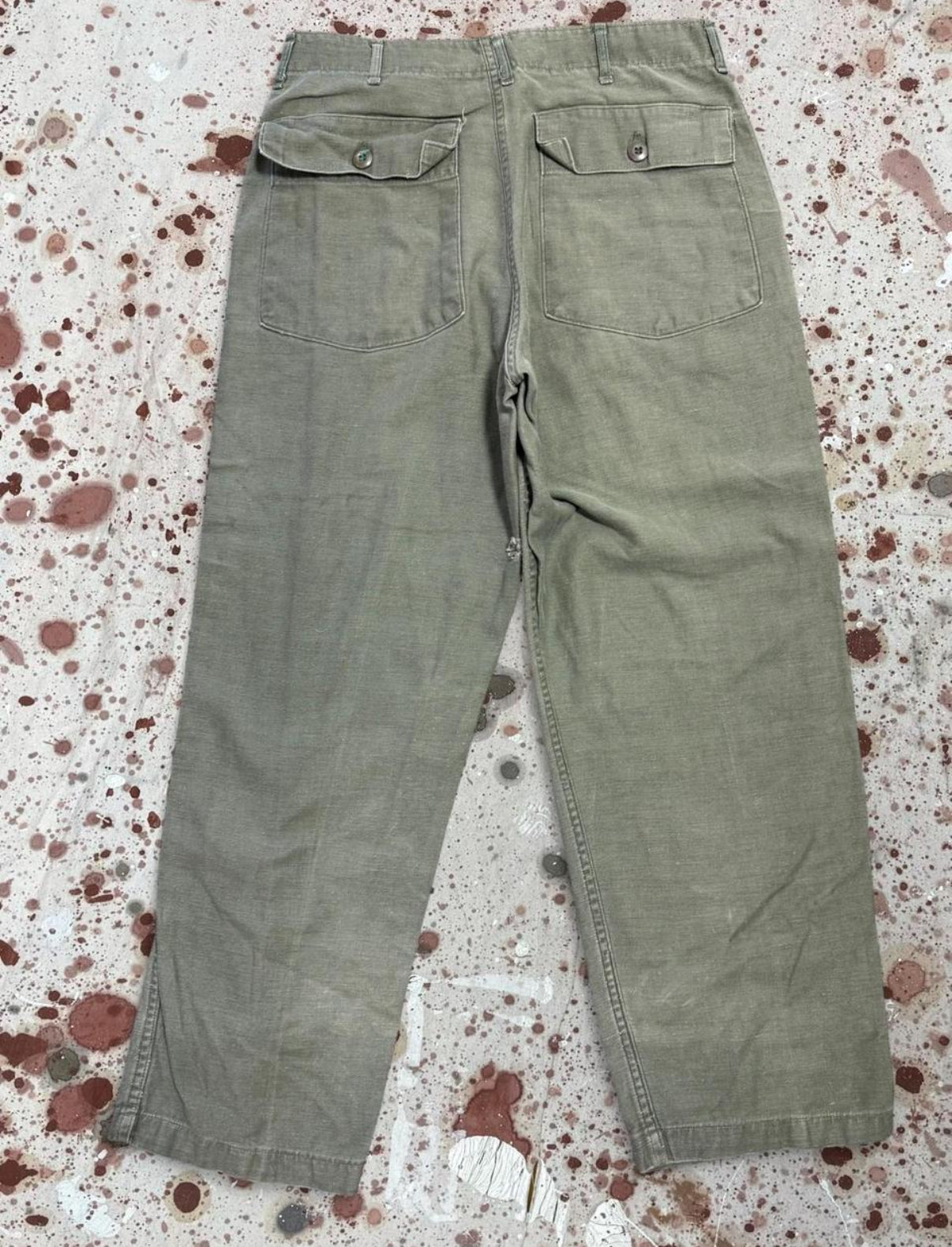 Vintage USA Military G-107 Faded Baker Pants (JYJ0125-411)