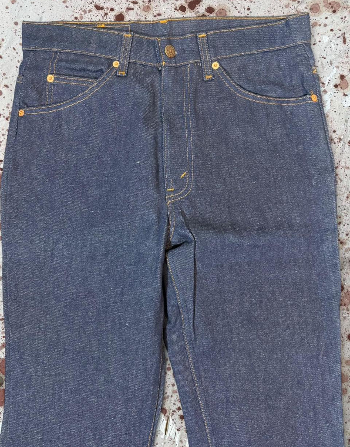 Vintage USA 1981 Levi 517 Deadstock Dark Wash Denim Jeans with Flashers (JYJ0425-457)
