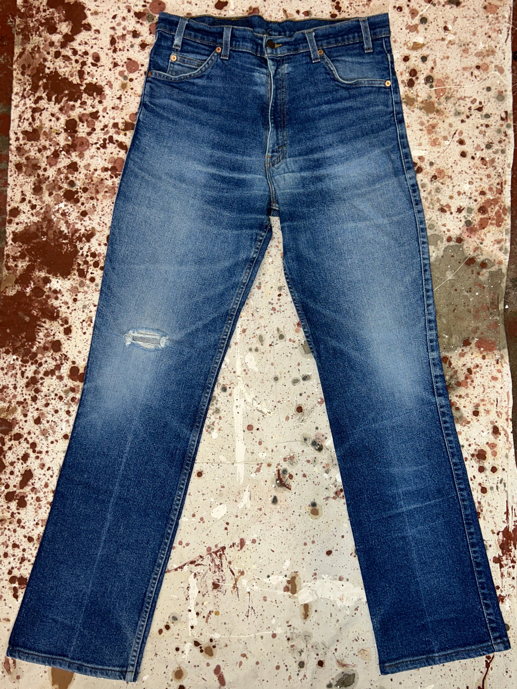 Vintage USA Levi's 517 Super Wash Denim Jeans (JYJ0424-618)