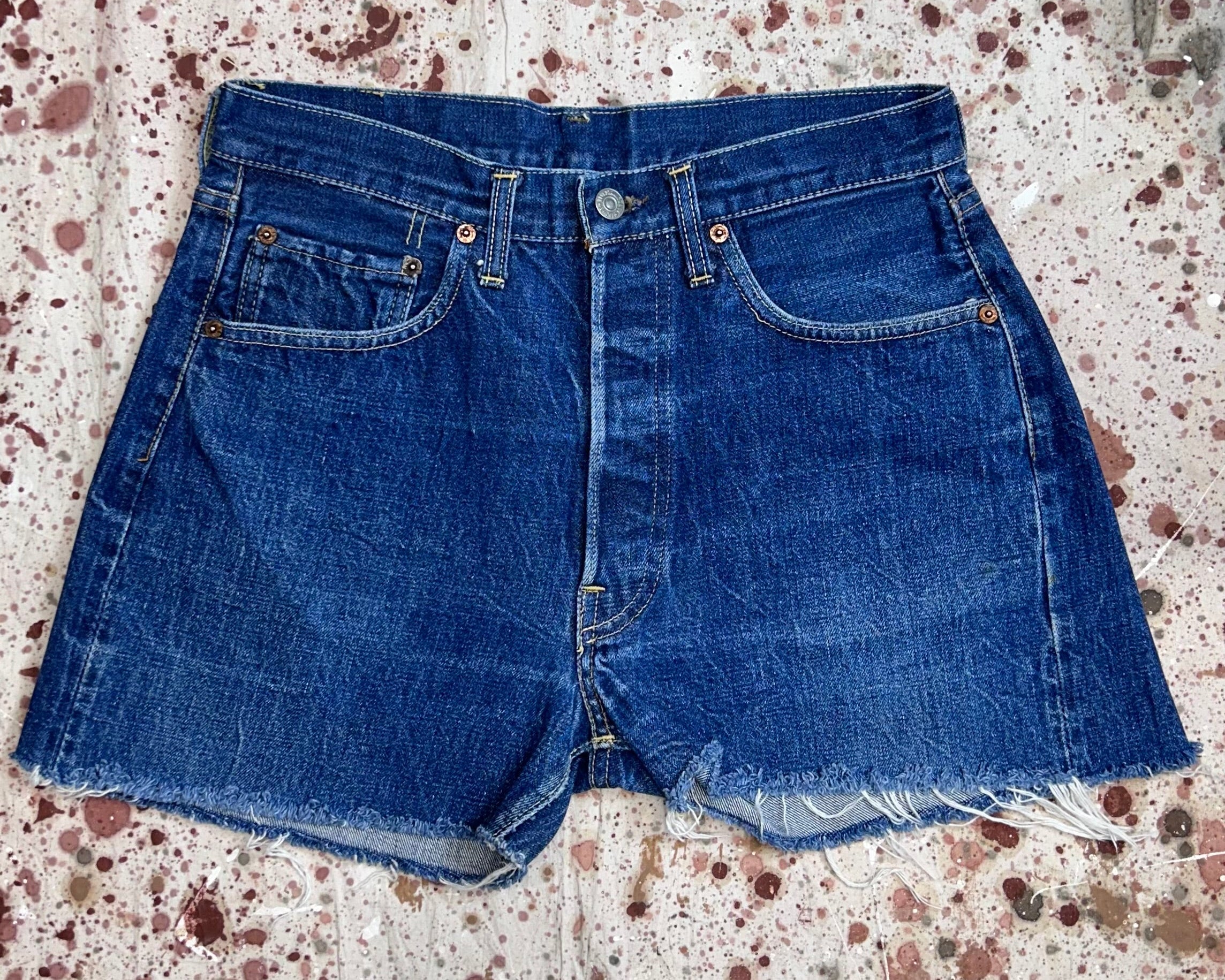パンツ hella VINTAGE CUTOFF DENIM VINTAGE CUTOFF DENIM hella ヘラ ### VINTAGE CUTOFF DENIM hella