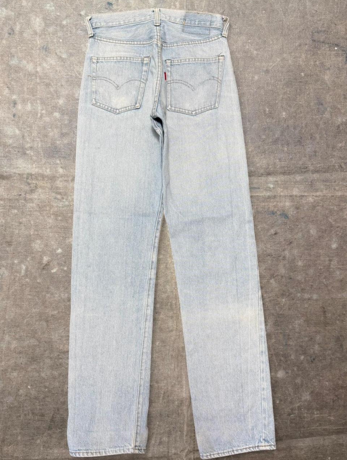 Vintage USA Levi’s 501 Redline Super Light Wash Denim Jeans (JYJ-371025)