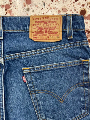 Vintage USA Levi's 505 Premium Wash Denim Jeans (JYJ0924-272)