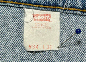 Vintage USA Levi 517 Orange Tab Super Wash Denim Jeans (JYJ0524-260)