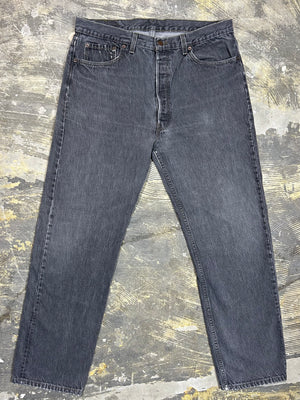 Vintage USA Levi 501 True Black Jeans (JYJ0124-006)