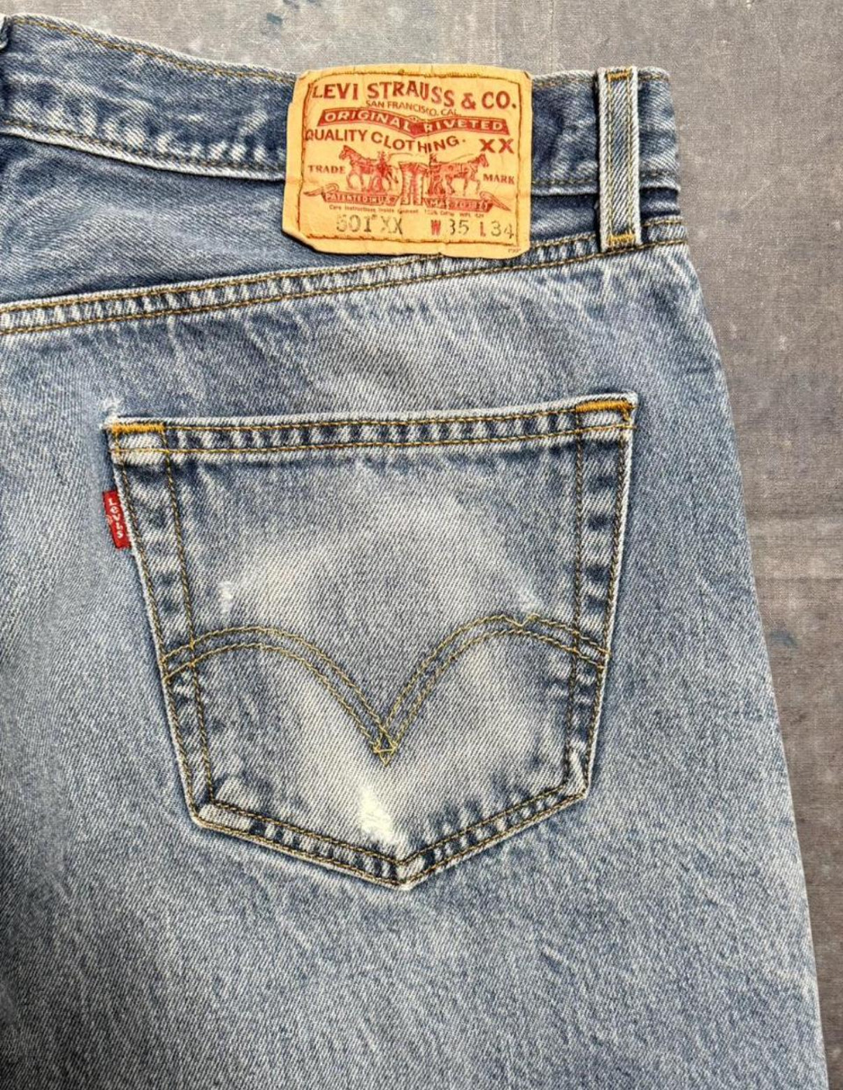 Vintage Levi’s 501 Premium Wash Denim Jeans (JYJ-061125)