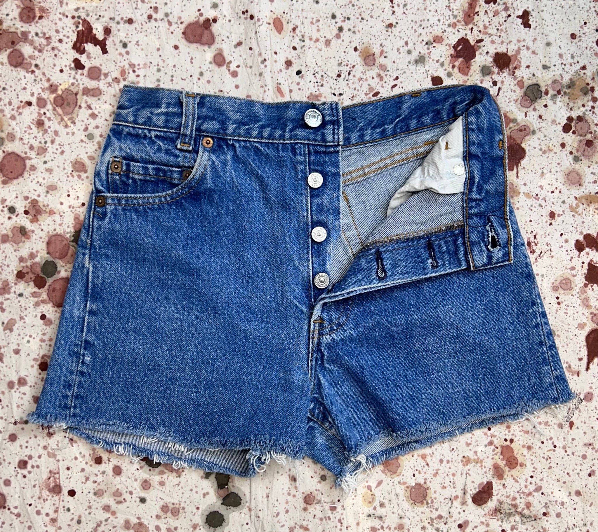 Vintage Levi 501 USA Made Cutoff Shorts (JYJ0524-240)