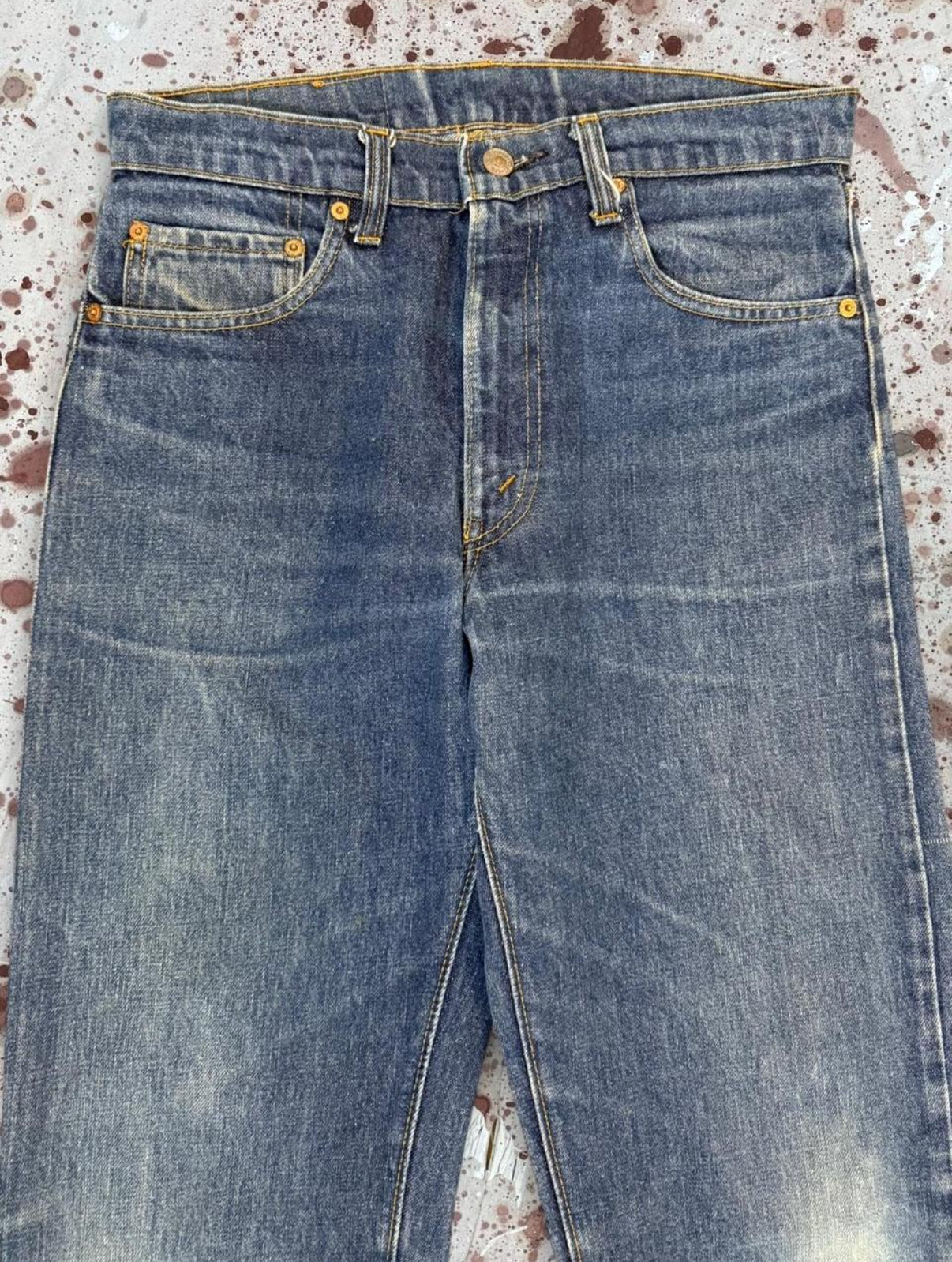 Vintage USA Levi’s 505 Single Stitch Super Wash Denim Jeans (JYJ-301025)