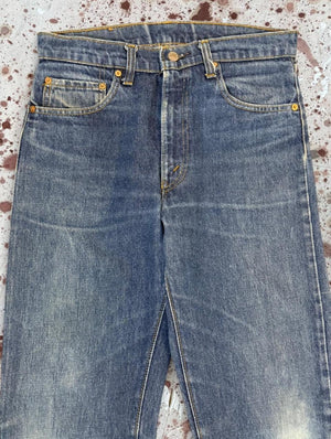 Vintage USA Levi’s 505 Single Stitch Super Wash Denim Jeans (JYJ-301025)