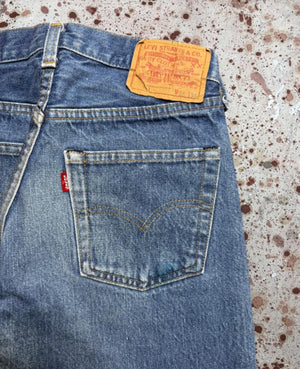 Vintage USA Levi's 501 Redline Super-Wash Denim Jeans (JYJ-221025)