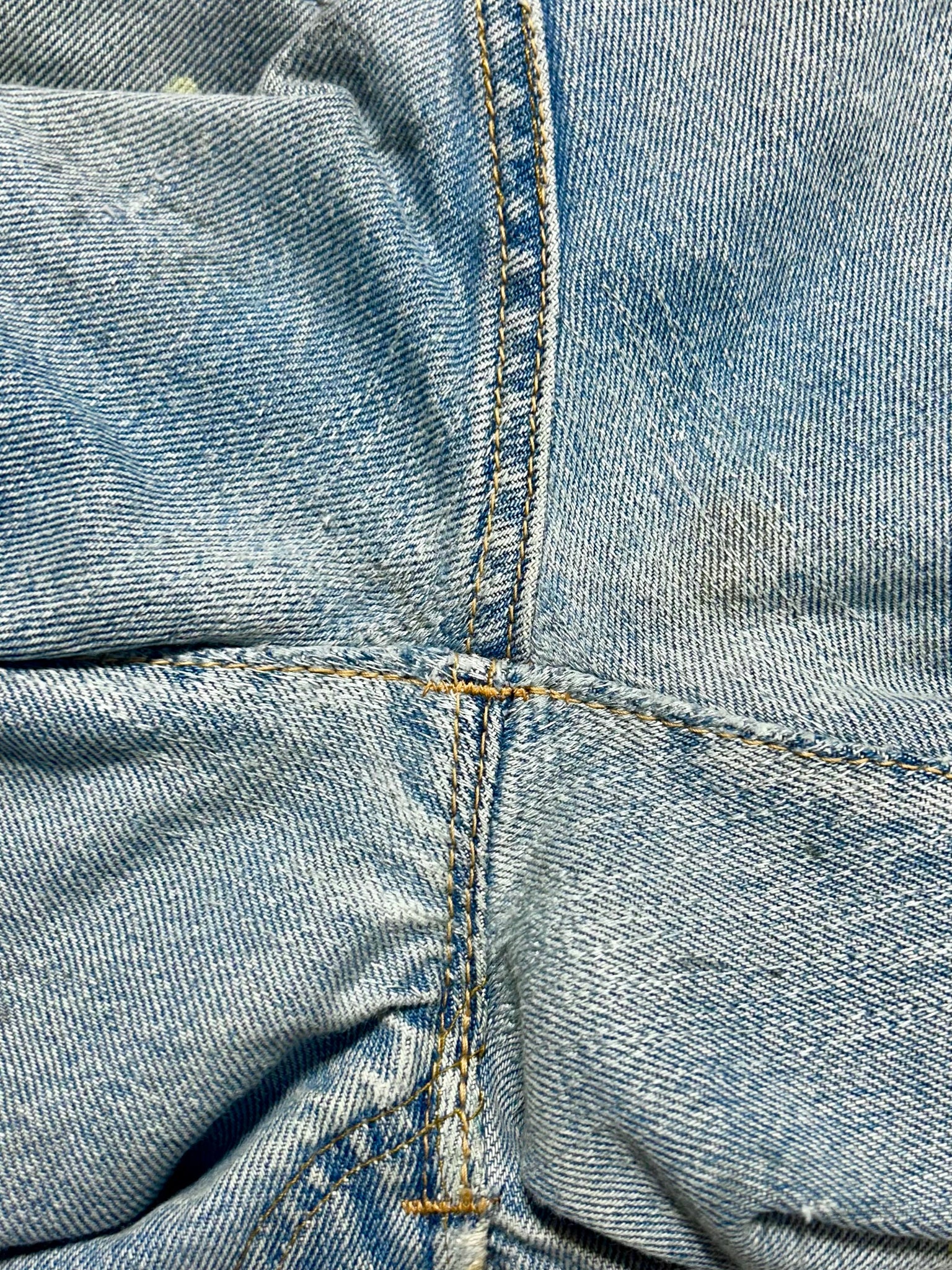 Vintage USA Levi 501 Redline Premium Wash Denim Jeans with Paint (JYJ0424-188)
