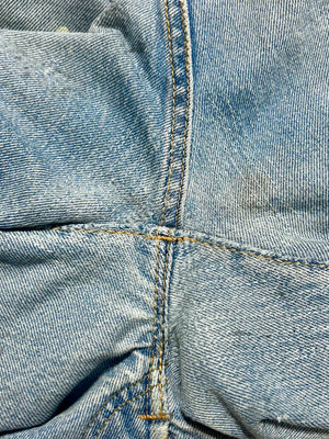 Vintage USA Levi 501 Redline Premium Wash Denim Jeans with Paint (JYJ0424-188)