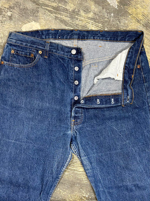 Levi 501 Transitional Jeans USA Made One Wash Denim (JYJ0923-016)