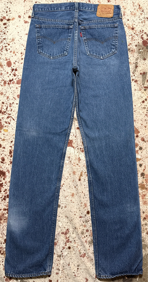 Vintage USA made Levis 501 Special Order, Transitional Tag, Denim Jeans (JYJ0324-096)
